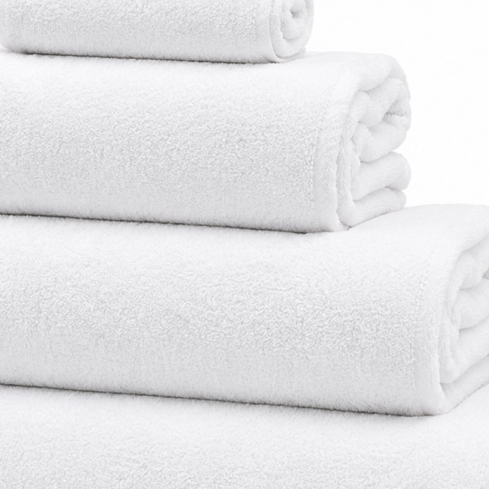 12-Piece Luxury Hotel-Grade Cotton Set (2 Bathrobes 2XL+ 2 Towels 140x70 + 2 Towels 50x100 + 2 Bath Mats+ 2 SLIPPERS+ 2 TOWEL 30*30 ) in WHITE Colors – Premium Hotel Quality