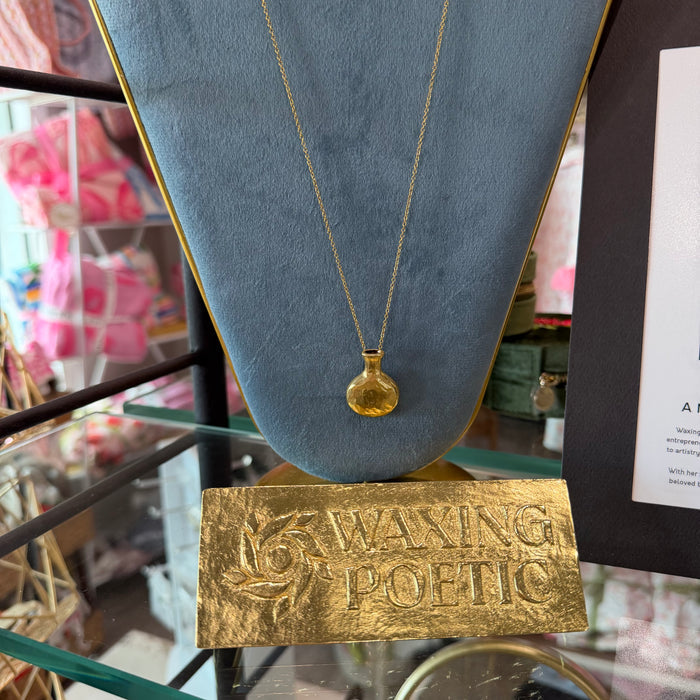 Waxing Poetic ~ Amphora Necklace
