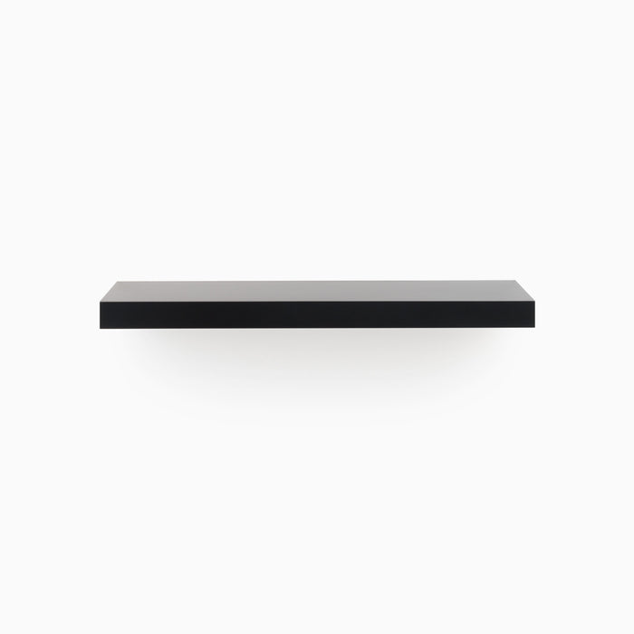 Aksel Black Floating Shelf minimalist black metal floating shelf perfect for organized wall display and storage solutions