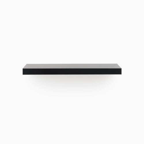 Aksel Black Floating Shelf minimalist black metal floating shelf perfect for organized wall display and storage solutions