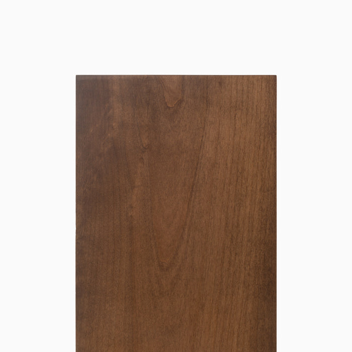 Aksel Espresso Floating Shelf showcasing minimalist, durable wood floating shelf with smooth espresso finish for elegant wall display.