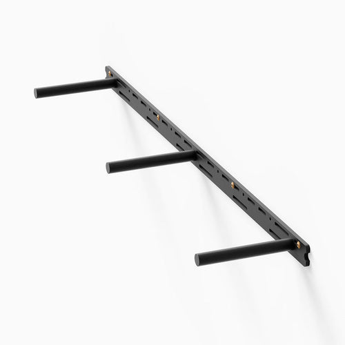 Aksel HD Floating Shelf Bracket in black metal, sturdy wall shelf bracket for floating shelves and display ledges.