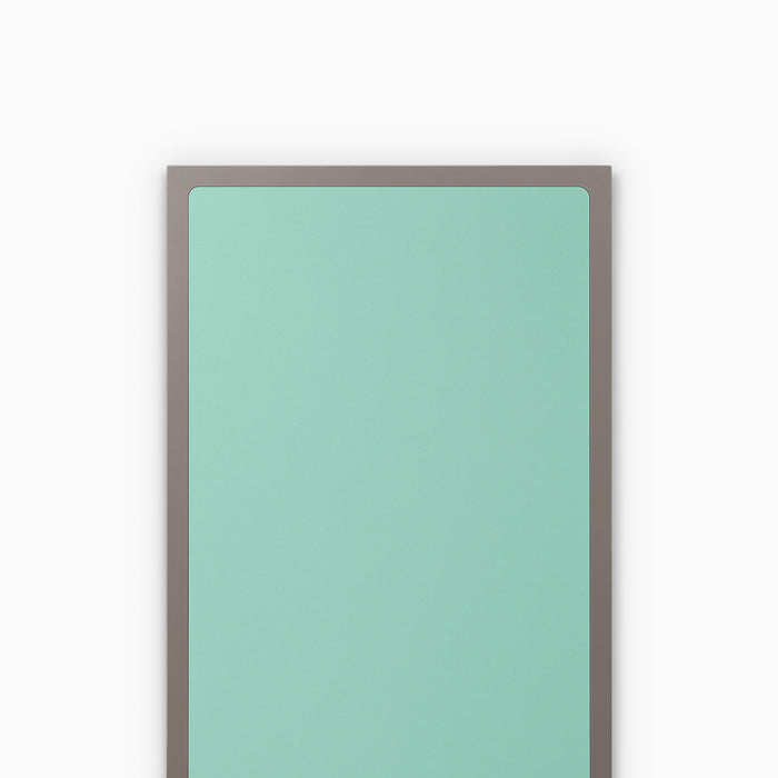 Aksel Inlay Arsenic Floating Shelf with smooth teal panel framed by deep arsenic edges for modern wall display and organization