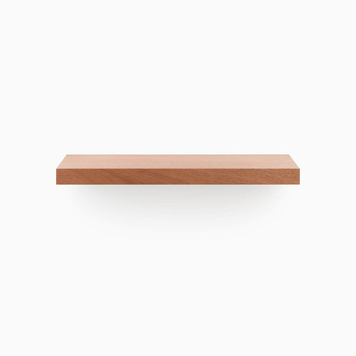 Aksel Mahogany Floating Shelf minimalist wood floating shelf with clean lines for modern wall display and organization by Shelfology