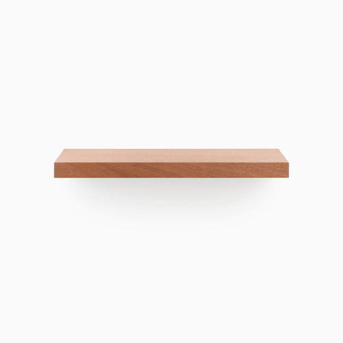Aksel Mahogany Floating Shelf minimalist wood floating shelf with clean lines for modern wall display and organization by Shelfology