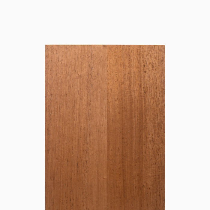 Aksel Mahogany Floating Shelf wood plank showcasing rich grain and smooth finish for elegant wall display and organization.