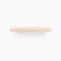 Aksel Maple Floating Shelf minimalist wood floating shelf showcasing natural maple grain for elegant wall display and organization
