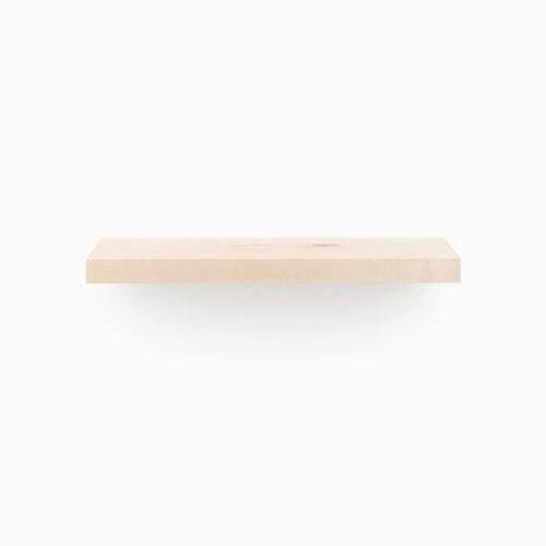 Aksel Maple Floating Shelf minimalist wood floating shelf showcasing natural maple grain for elegant wall display and organization