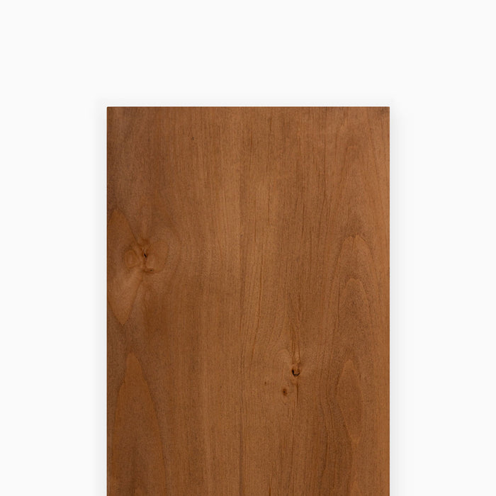 Aksel Nutmeg Floating Shelf wood plank showing smooth grain in warm nutmeg tone for wall display and organization.