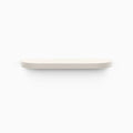 Aksel RADius Concretey Floating Shelf with smooth rounded corners in soft concrete-inspired finish by Shelfology