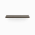 A sleek Aksel Tungsten Floating Shelf in dark tungsten finish, perfect for minimalist wall display and organization.