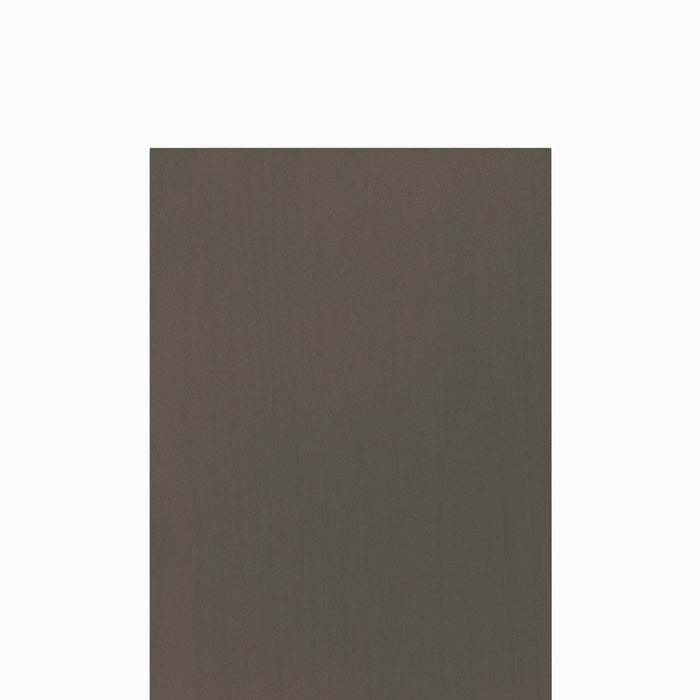 A sleek gray Aksel Tungsten Floating Shelf by Shelfology, showcasing minimalist design for wall shelves and display ledges.