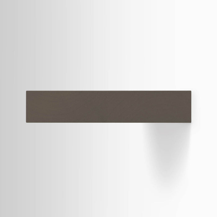 Aksel Tungsten Floating Shelf with minimalist design, durable rust-resistant metal, ideal for organized wall display.