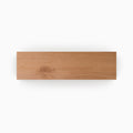 Alder Wood Slab crafted from solid hardwood with a smooth, natural finish, perfect for custom floating shelves and display ledges.