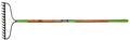 AMES 16-TINE WELDED BOW RAKE