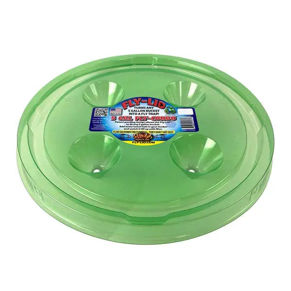 Billy Bob Products Bucket Fly Lid – Turn any 5 gallon bucket into a Fly Trap