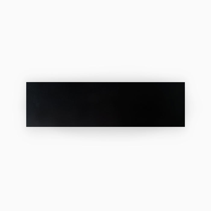 Black Wood Slab crafted from solid hardwood with a smooth finish, designed for custom floating shelves and elegant wall display ledges.