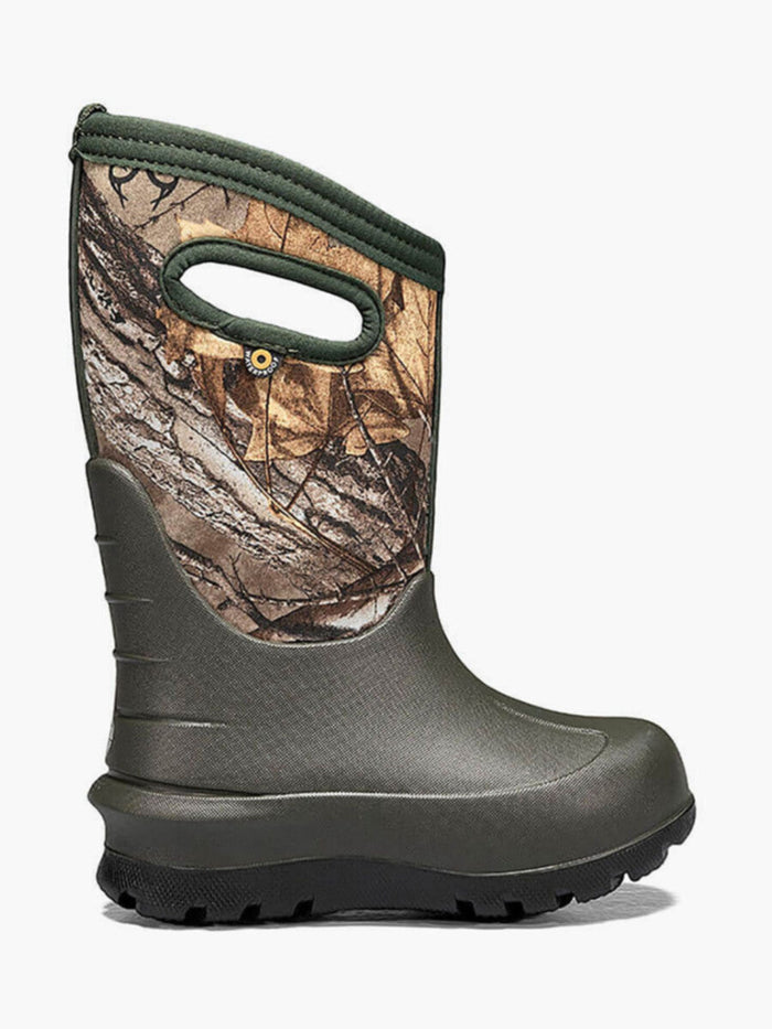 BOGS Kids' Neo-Classic Real Tree Winter Boots