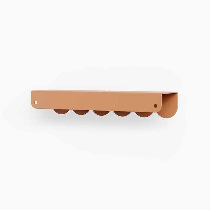Bubble Cabinet Pull in warm clay tone with rounded edges adding functional flair and soft minimalist charm