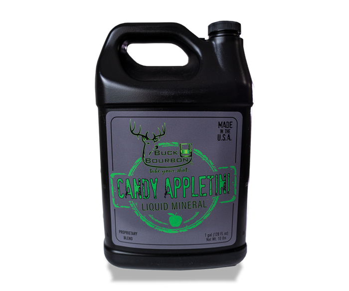 Buck Bourbon Candy Appletini Liquid Deer Mineral