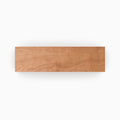 Cherry Wood Slab in solid hardwood with a smooth finish, crafted for custom floating shelves and display ledges that optimize wall space.