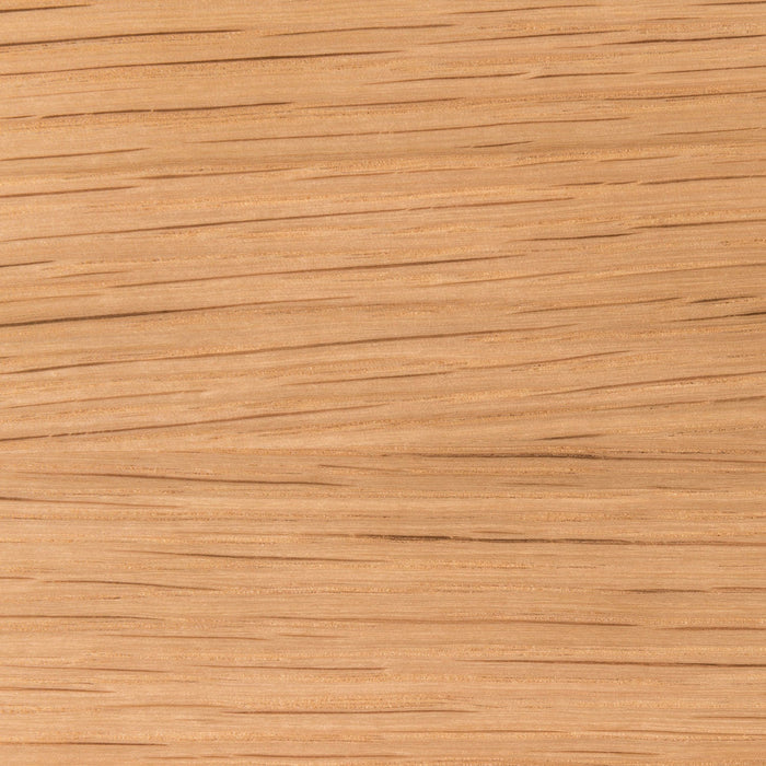 Aksel White Oak Floating Shelf close-up showing smooth finish and fine natural grain of premium white oak wood