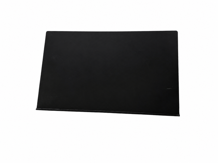 Clearance — Black Tromso FM3 Steel Floating Shelf — 20" length x 12" depth in matte black steel with a minimalist, durable design perfect for modern wall display and organization.