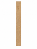 Clearance — Clear Maple Slab — 56" Length x 12" Depth x .75" Thick natural maple wood slab with smooth finish, perfect for custom floating shelves or wood floating shelf projects.
