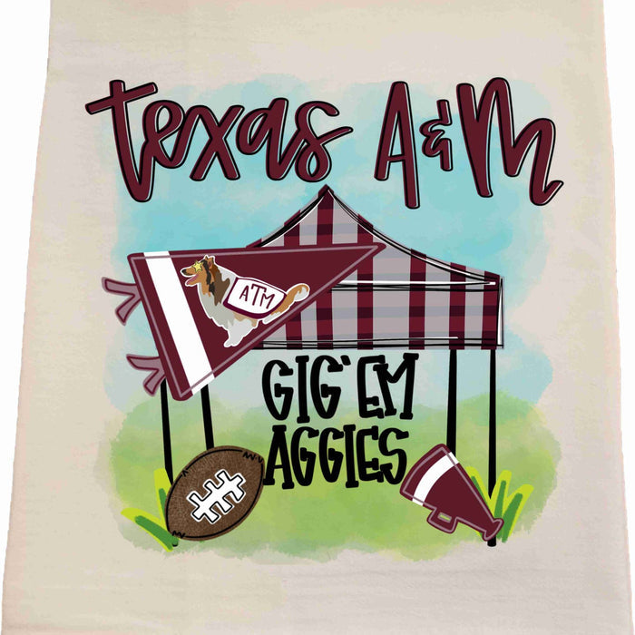 Collegiate Tea Towels ~ Various Styles
