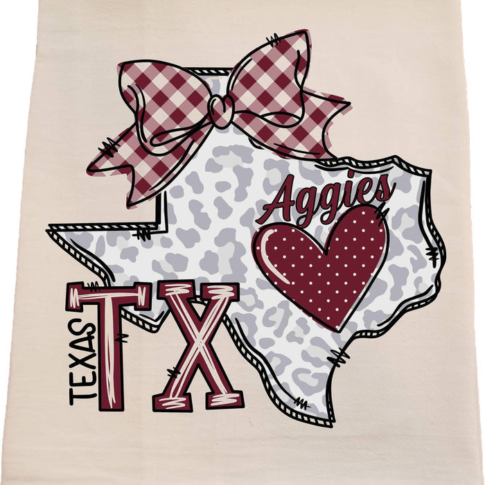 Collegiate Tea Towels ~ Various Styles