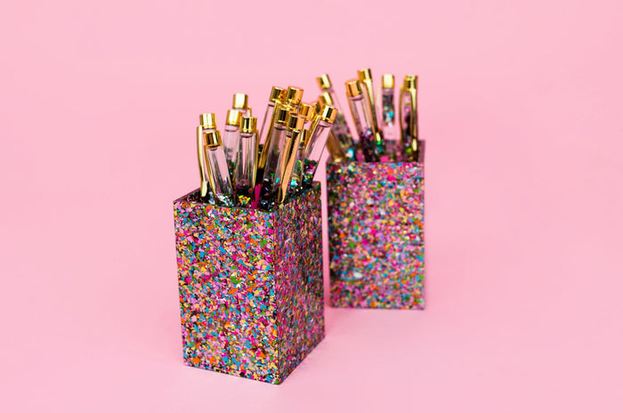 Confetti Pen Cup
