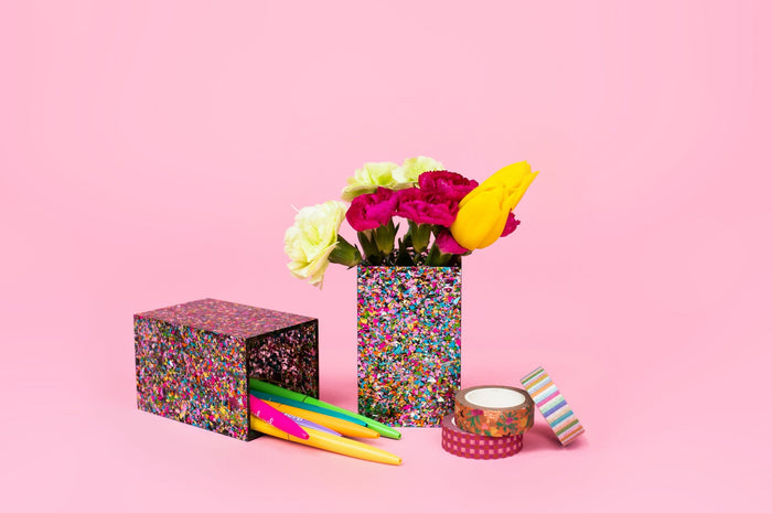 Confetti Pen Cup