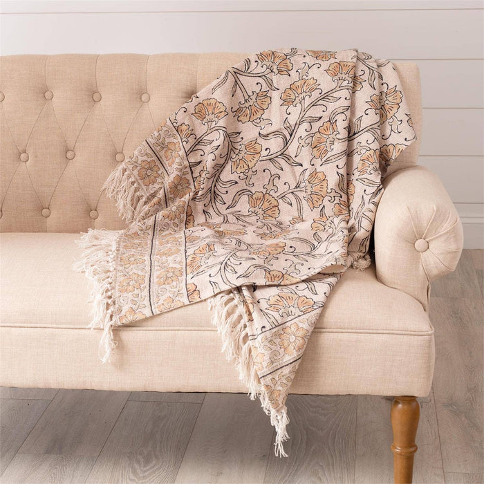 Dandelion Print Throw