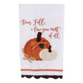 Dear Fall I Love You Most of All Tea Towel