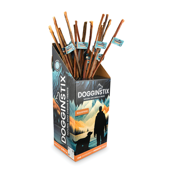 Dogginstix Bully Sticks 24" Cane Dog Treats
