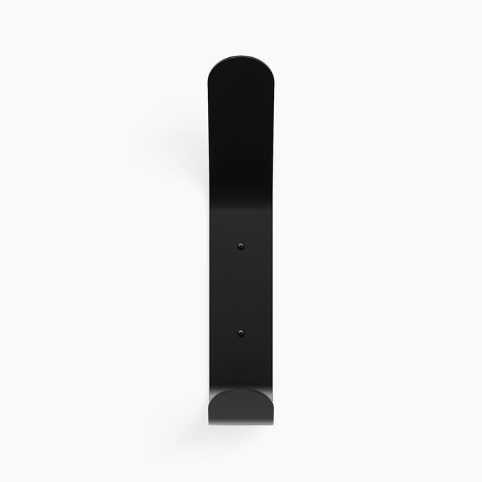 Doohooky El Maximo Wall Hook in black matte steel with sleek, durable design for versatile wall hooks and hangers