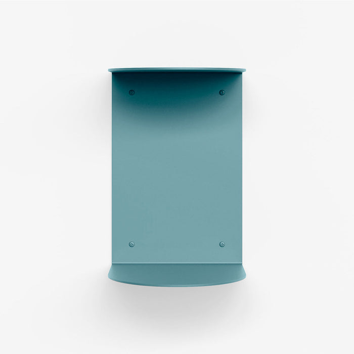 Steely blue