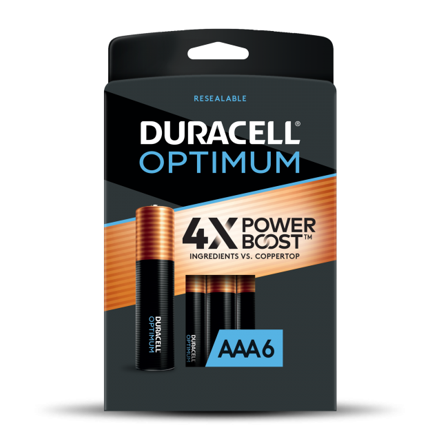 Duracell Optimum AAA Batteries