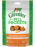 FELINE GREENIES™ PILL POCKETS™ Treats FELINE GREENIES™ PILL POCKETS™ Treats Chicken Flavor