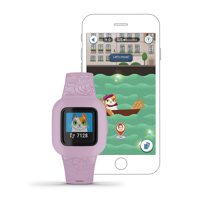 Garmin vívofit jr. 3, Lilac Floral