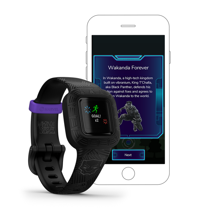 Garmin vívofit jr. 3, Marvel Black Panther