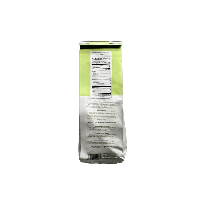 Great Lakes Mushroom Mushroom Coffee Monarch Blend 28,000mg