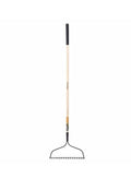 Green Thumb Bow Rake with Wood Handle
