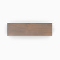 Hatch Grey Wood Slab in solid hardwood with a smooth grey finish, custom-cut for creating precise floating shelves and elegant display ledges.