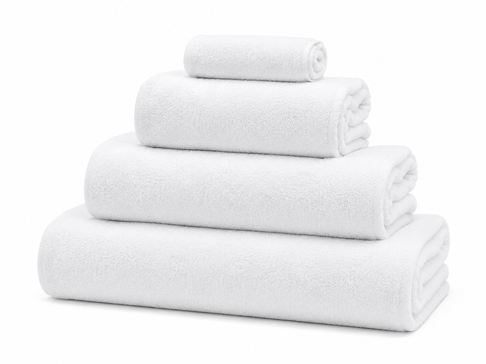 Hotel Towels 4 PC SIZE ( 100*200 + 140*70 + 100+50 +30*30)  – 100% Egyptian Cotton – Soft, Absorbent, and Durable