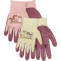 Kinco Kids' Farm Friends™ Nylon Knit Shell & Foam Nitrile Palm Gloves