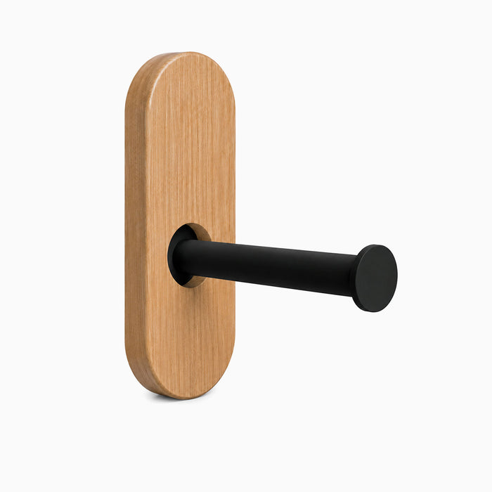 White Oak Clear / Black Matte