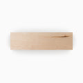 Maple Wood Slab with natural grain and smooth finish showcasing solid hardwood for custom floating shelves or display ledges