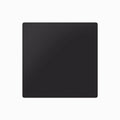 Metal Swatches in matte black featuring a durable, minimalist finish for premium shelf and hardware color selection