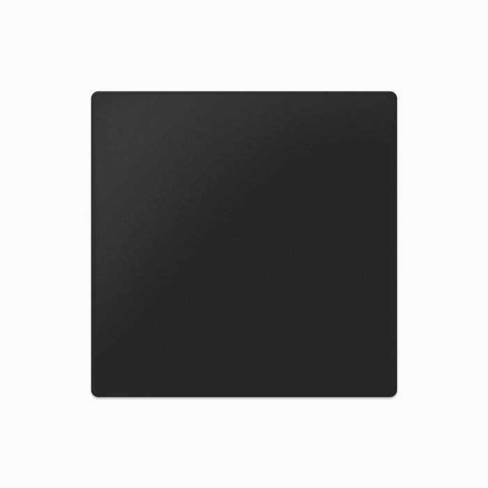Metal Swatches in matte black featuring a durable, minimalist finish for premium shelf and hardware color selection